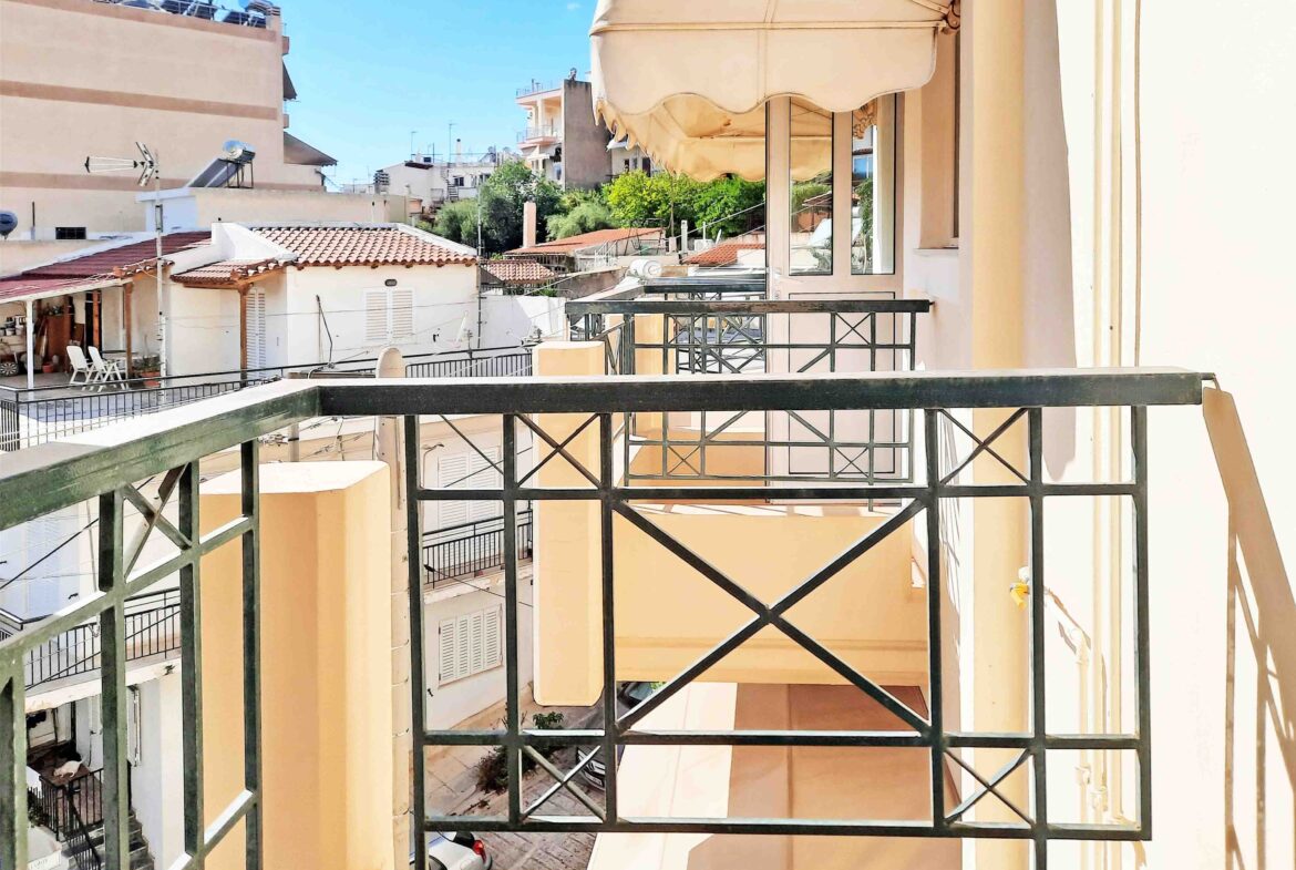 Ilioupoli (Agia Marina), Apartment 71m² | 3rd floor with sea view | 2 bedrooms