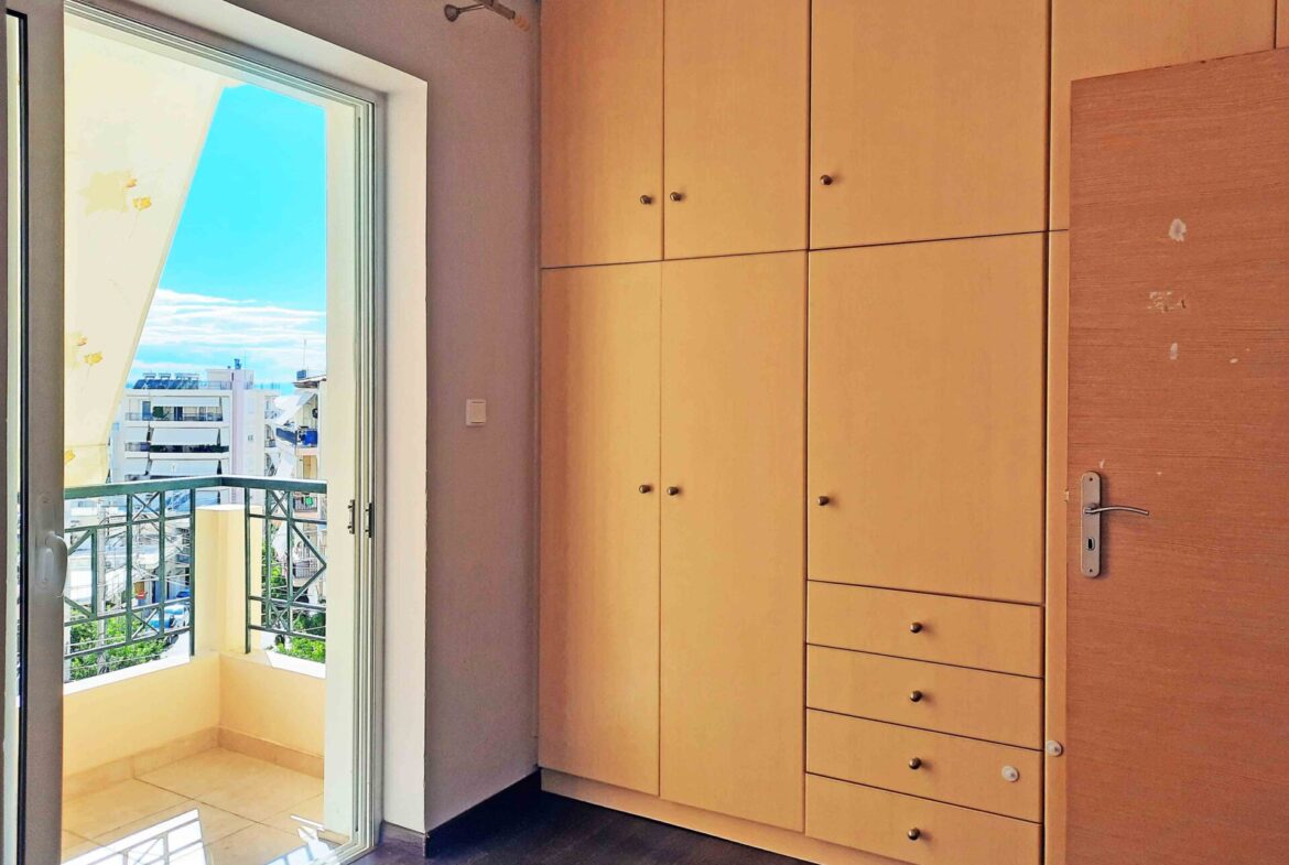 Ilioupoli (Agia Marina), Apartment 71m² | 3rd floor with sea view | 2 bedrooms