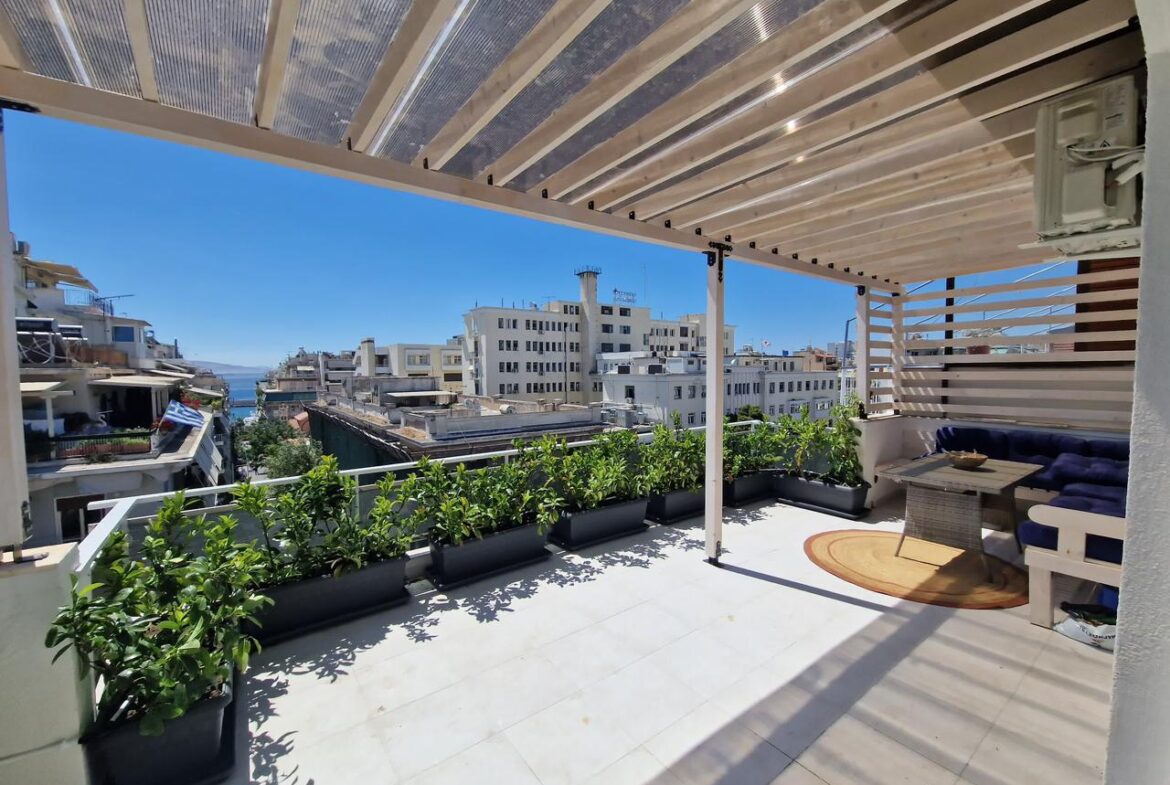 Palaio Faliro (Zisimopoulou), 90m² apartment + 190m² terrace