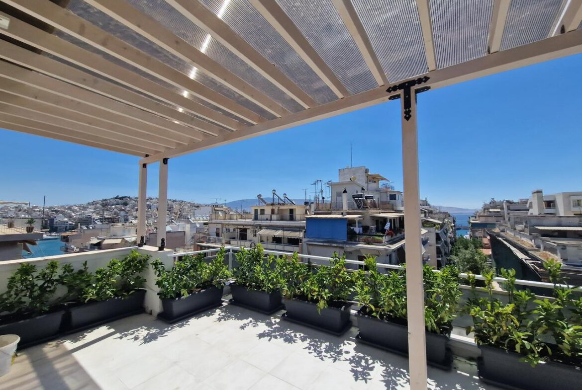 Palaio Faliro (Zisimopoulou), 90m² apartment + 190m² terrace