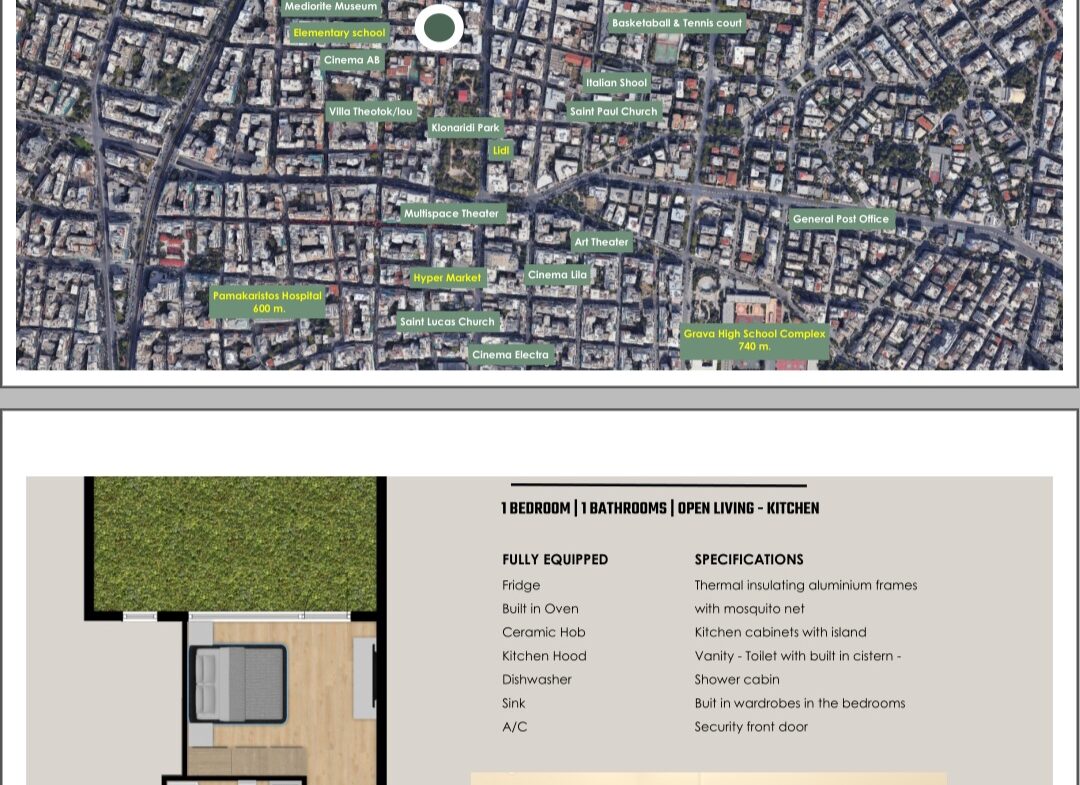 Athens (Ano Patissia) | Apartment 62m² in a historical area