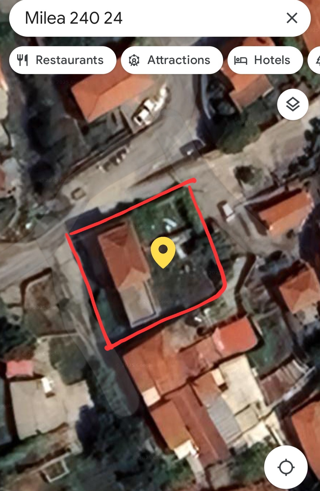 Screenshot_20250617_154007_Maps Milea (Messinia perfecture) | Stonehouse of 140m² | needs restoration