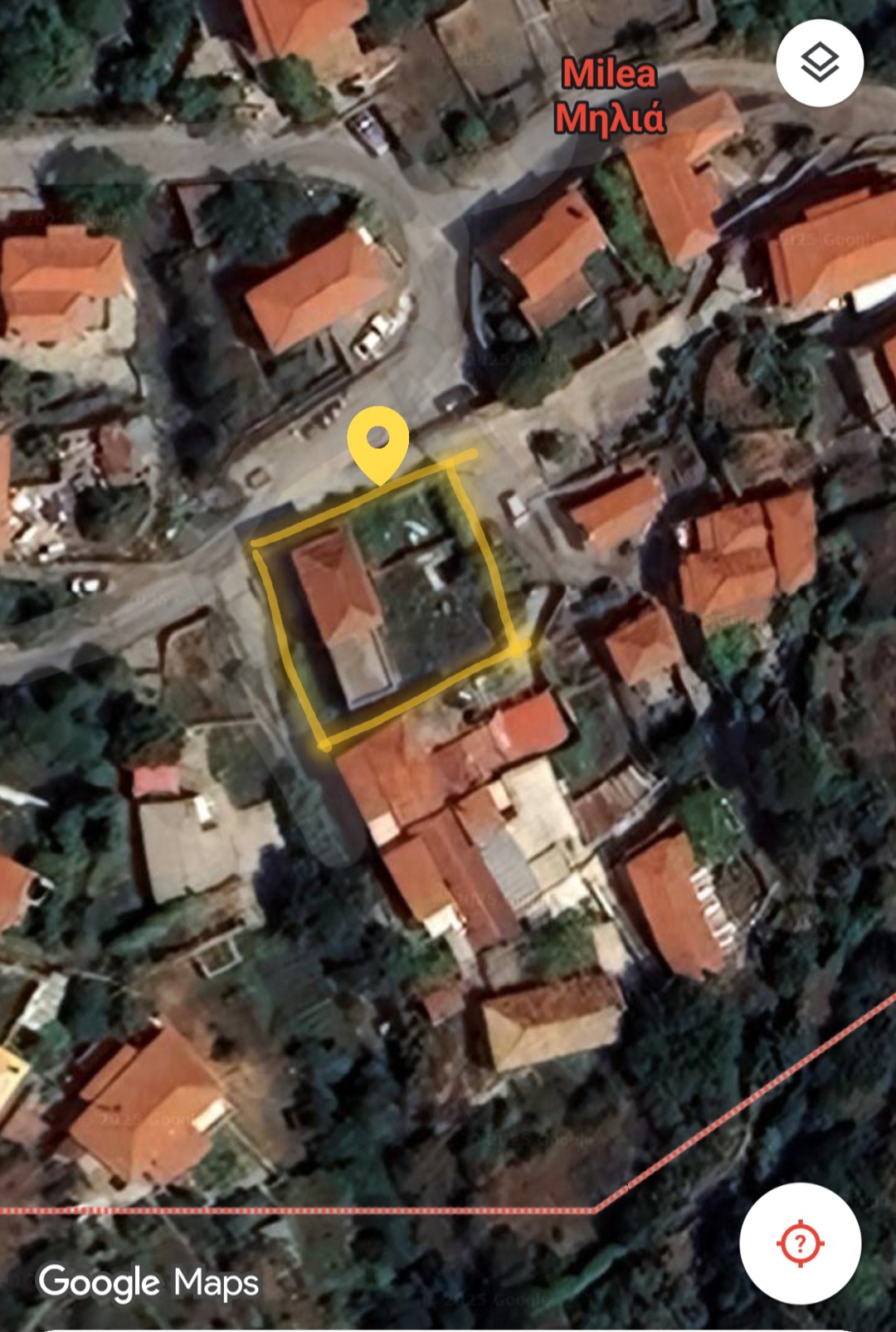 Screenshot_20250627_091909_Maps Milea (Messinia perfecture) | Stonehouse of 140m² | needs restoration