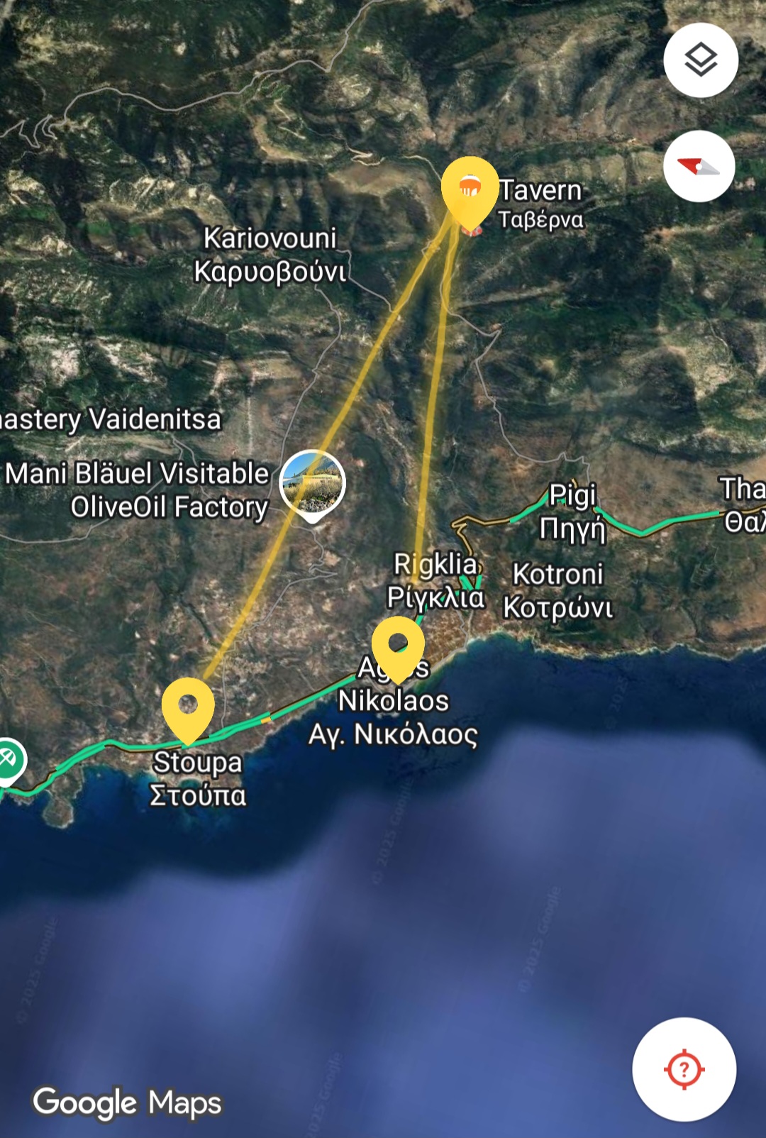 Screenshot_20250627_091952_Maps Milea (Messinia perfecture) | Stonehouse of 140m² | needs restoration