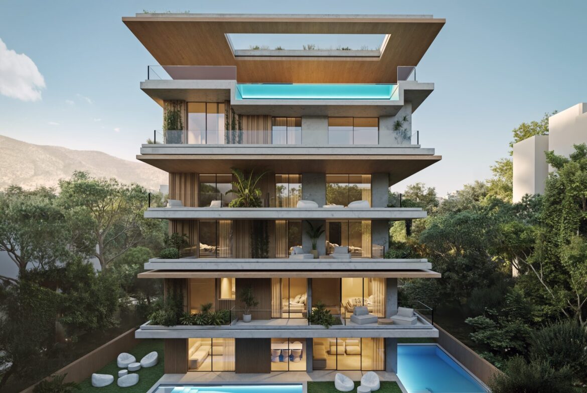 Glyfada (center) lux apartment duplex 159m² | 3 bedrooms a breath from the center