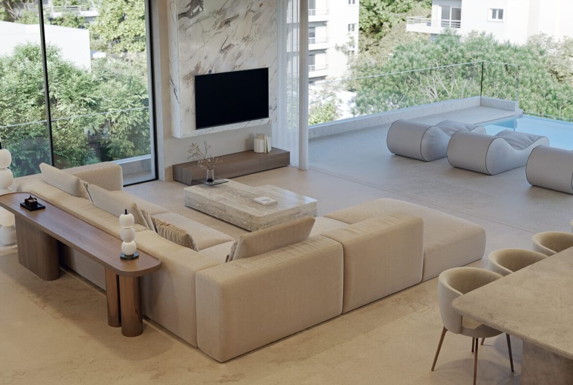 Glyfada (center) lux apartment duplex 159m² | 3 bedrooms a breath from the center