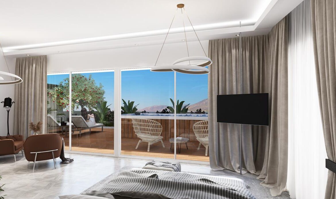 Voula (Asklipieio area) Duplex 135m², 4th-5th floor (penthouse) with Seaview