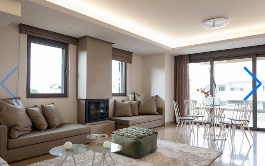 Glyfada (center) | 3 bedrooms apt, weekly or monthly rental