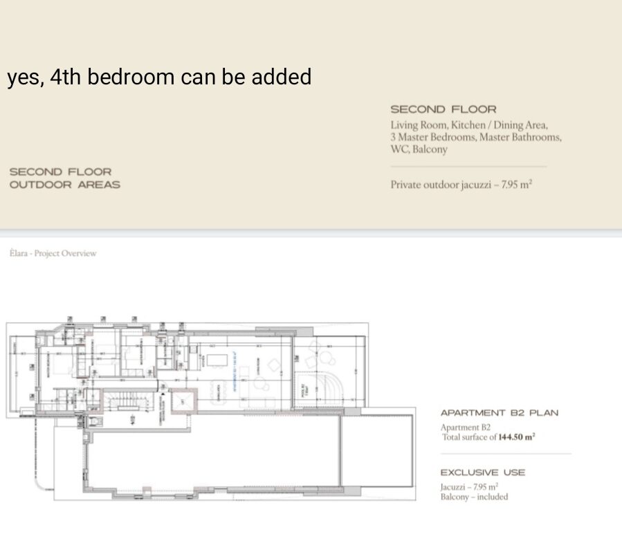 Voula (Center) 144,50 m² apartment | 3 bedrooms (or 4)