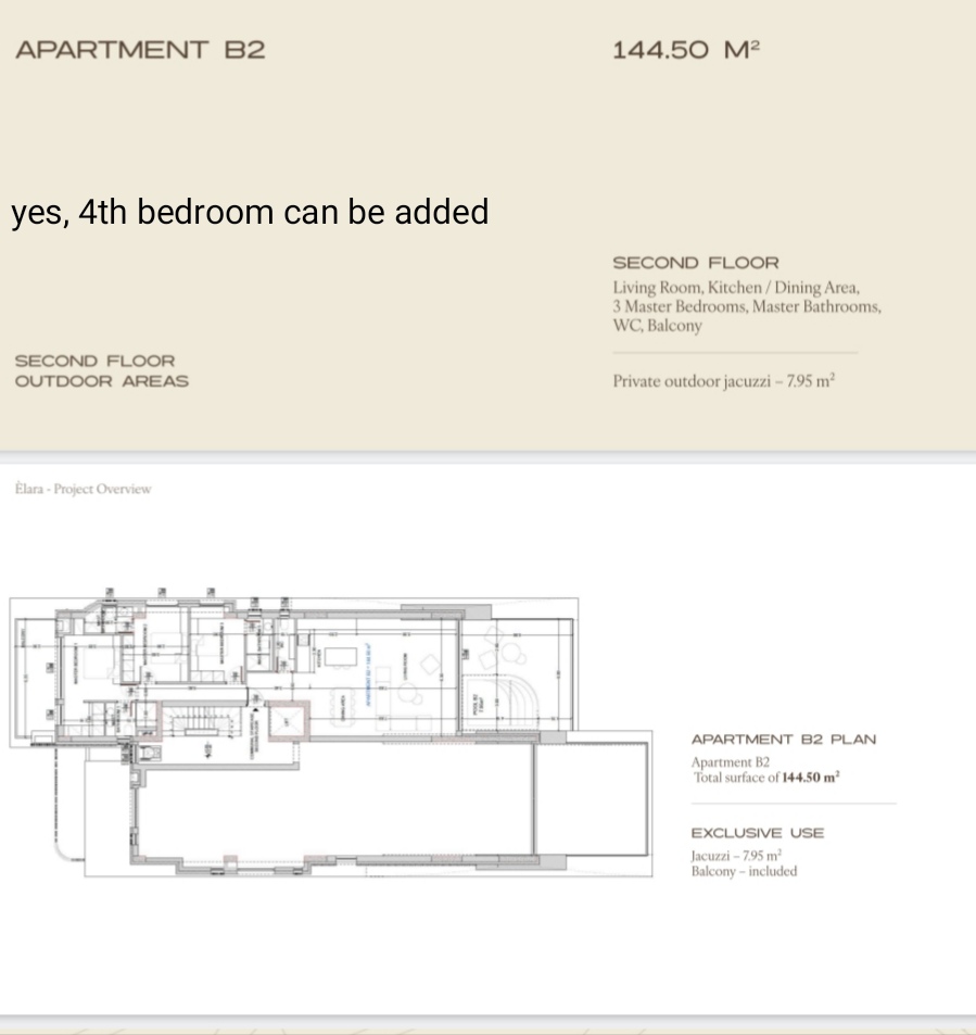 Voula (Center) 144,50 m² apartment | 3 bedrooms (or 4)