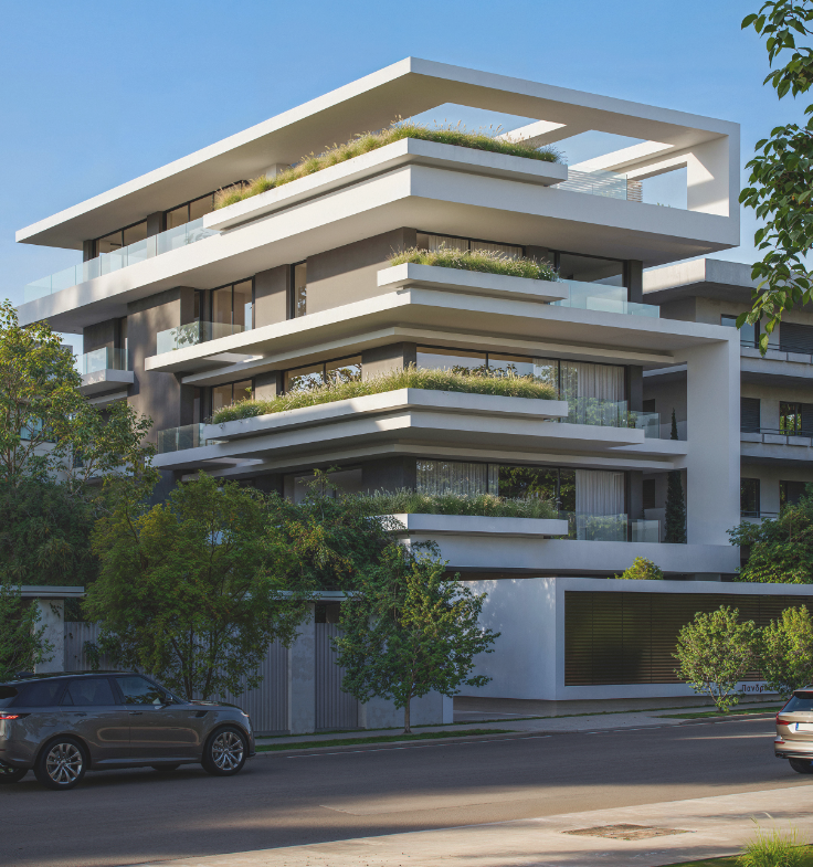 Glyfada (Center) | Penthouse Duplex 290m² | 3rd-4th floor | 4 bedrooms | Under Construction