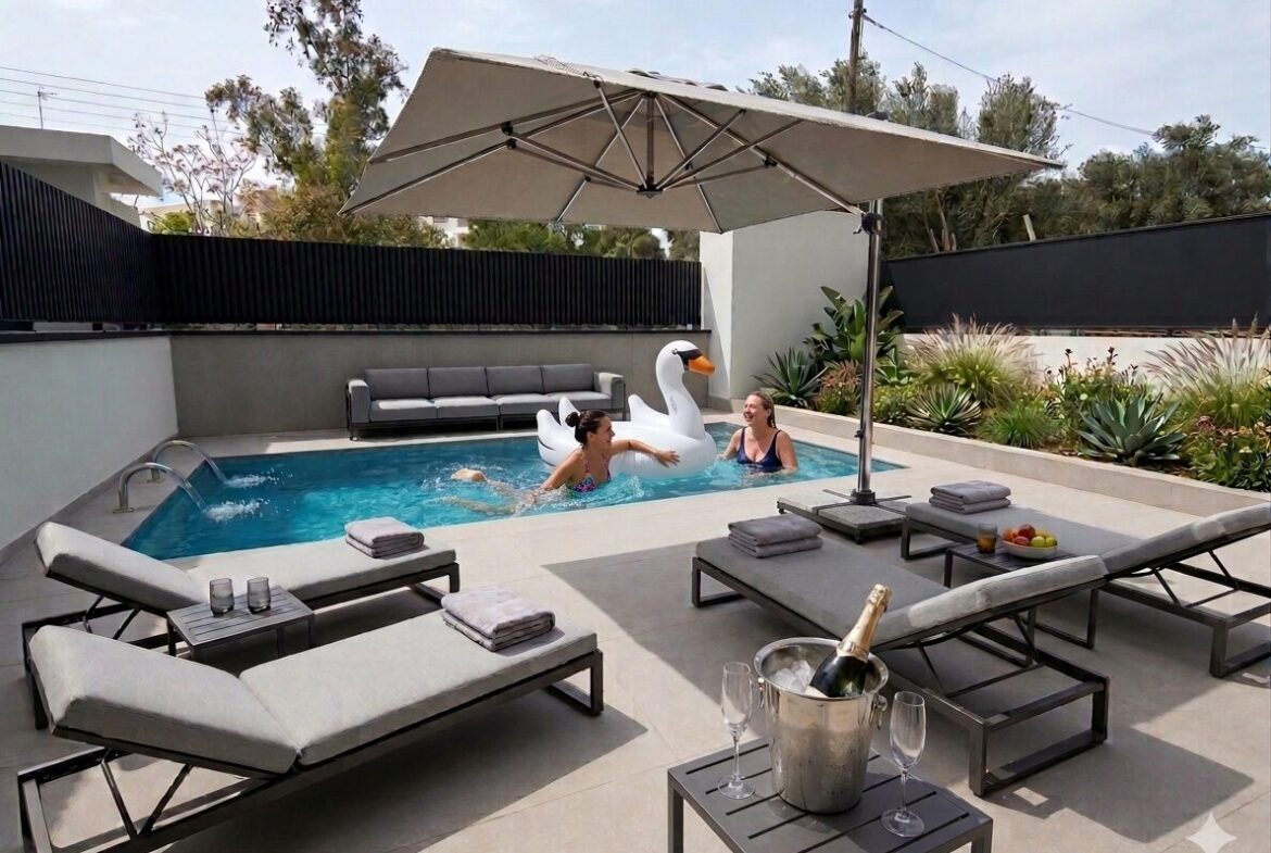 Voula (Asklipieio) Contemporary 3-Level Maisonette (174sqm) – Steps from the Athenian Riviera sea side.